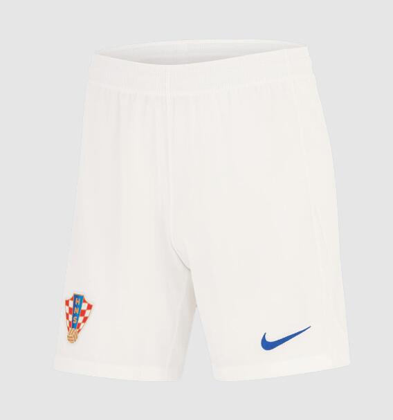 (image for) Croatia Home Soccer Shorts Euro 2024